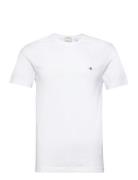 GANT Slim Shield Ss T-Shirt Vit