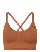 PUMA Move Shapeluxe Seamless Bra Brun