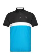 PUMA Golf Pure Colorblock Polo Blå