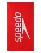 Speedo Logo Towel Röd