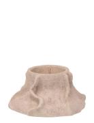 Mette Ditmer Art Piece Lava Candleholder Beige