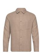 Les Deux Kevin Bouclé Shirt Beige