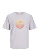 Jack & J S Joraruba Sunset Branding Tee Ss Jnr Lila