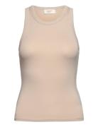 Gina Tricot Basic Soft Tank Beige