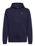 Lyle & Scott Pullover Hoodie Marinblå
