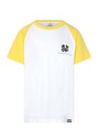 Mads Nørgaard Single Thorlino Raglan Tee Vit