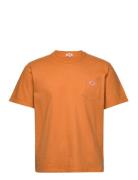 Armor Lux Basic Pocket T-Shirt Héritage Orange