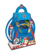 Paw Patrol Paw Patrol, 5-Delt Skridsikker: Tallerken/Skål/Krus/Bestik ...