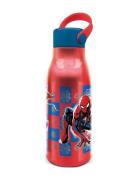 Spider-man Spiderman, Flexi Håndtag Aluminium Flaske, 760 Ml Röd