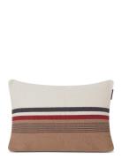 Lexington Home Striped Recycled Cotton Pillow Beige