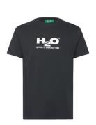 H2O Logo Tee Svart