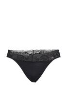 Pieces Pcmiley Lace Thong 2-Pack Noos Svart