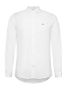 Tommy Jeans Tjm Reg Entry Poplin Shirt Vit