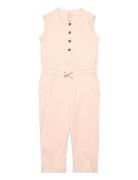 Copenhagen Colors Rib Jersey Jumpsuit Rosa