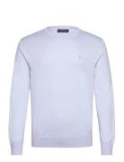 Polo Ralph Lauren Cotton-Cashmere Crewneck Sweater Blå