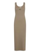 Gestuz Drewgz Sl Logo Dress Beige