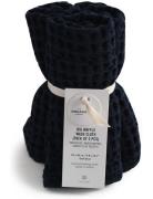 The Organic Company Big Waffle Wash Cloth Marinblå