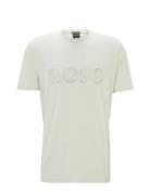 BOSS Tee Jagged 1 Beige