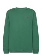 Ralph Lauren Kids Cotton Jersey Long-Sleeve Tee Grön