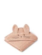 Liewood Albert Rabbit Hooded Towel Rosa