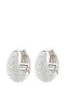 Pilgrim Focus Recycled Crystal Earrings Silver