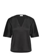 Dante6 D6Raquel Pleated Top Svart