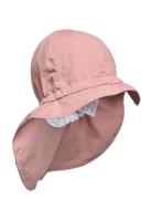 Melton Poplin Hat - Neck Shade Rosa