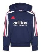 Adidas Sportswear J Np Hoodie Marinblå