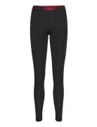 HUGO Sporty Logo_Leggings Svart