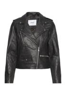 Nümph Nuzandras Leather Jacket-Noos Svart