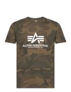 Alpha Industries Basic T-Shirt Camo Khaki Green