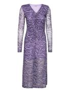 Bzr Mela Wrapla Dress Lila