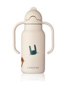 Liewood Kimmie Water Bottle 250 Ml Kräm