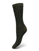 Sneaky Fox Leopard Kneehigh Svart