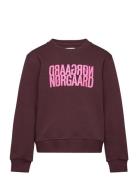 Mads Nørgaard Organic Sweat Talinka Sweatshirt Burgundy