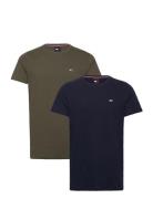 Tommy Jeans Tjm 2Pack Slim Jersey Tee Multi/patterned