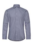 Bruun & Stengade Bs Whiteside Slim Fit Shirt Blå