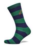 Bobo Choses Striped Long Socks Grön