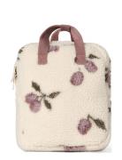 Garbo&Friends Prune Beige Pile Backpack Kräm