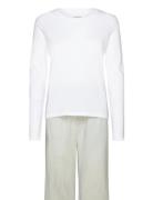 Calvin Klein L/S Sleep Set Vit