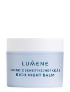 LUMENE Lumene Nordic Sensitive Rich Night Balm 50 Ml Nattkräm Nude