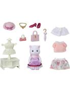 Sylvanian Families Fashion Play Set Town Girl Series - Persian Cat- Mu...