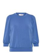 Selected Femme Slftenny 3/4 Sweat Top Noos Blå