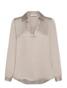 Rosemunde Rwmessina Ls Regular Shirt Brun