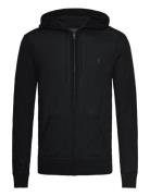 AllSaints Mode Merino Zip Hoody Svart