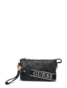 GUESS Latona Mini Tri Cprmnt Top Zip Svart