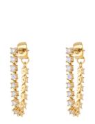 LUV AJ The Ballier Chain Studs-Gold Guld