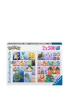 Pokémon Collection 2X500P Toys Puzzles And Games Puzzles Classic Puzzl...