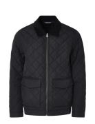 Lexington Clothing Cody Quilted Jacket Svart
