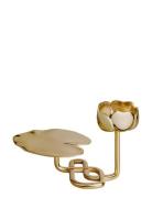 Hilke Collection Candlestand Ninfea No.1 Guld